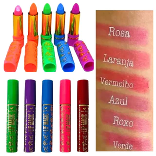 Best Kit2 Mágico Da Vovó - Gloss Labial Lip Magic + Batom Longa Duração 24 Horas em Oferta na Shopee