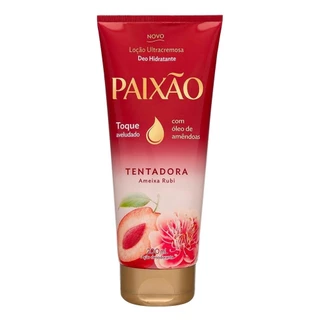 Hidratante Paixão Loção Ultracremosa Tentadora Ameixa Rubi 200ml em Oferta na Shopee