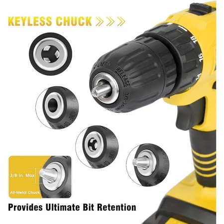 Parafusadeira 48V uso doméstico e profissional