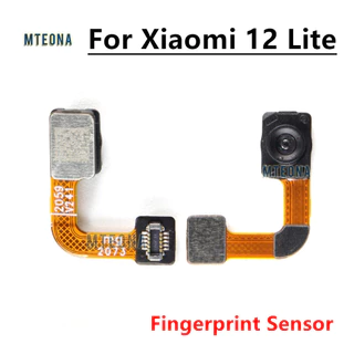 Para Xiaomi Mi 12 Lite Fingerprint Sob Sensor Botão Home Fita Flex Cabo