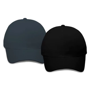 Kit 2 Bonés Liso Básico Resina Aba Curva Snapback Regulável