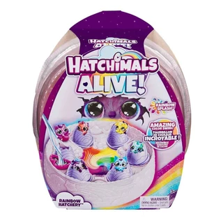 Viveiro Arco-Íris com 6 Ovos Surpresa - Hatchimals Alive!