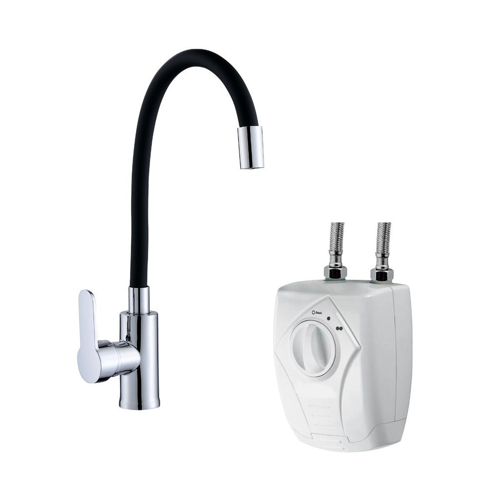 Kit Torneira Flexível Emborrachada Quente e Fria + Aquecedor Lorenzetti ...