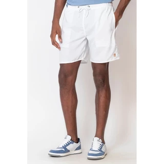 Short Vôlei Masculino Malha Básico Liso Polo Wear Branco