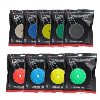 Boinas Espuma Colmeia Produto Para Polir Polimento Automotivo Escolha Modelo Corte Refino Lustro LeadMax 5" Karbox Ofert