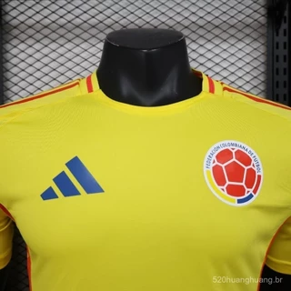 668 esportes Jersey (versão do jogador) temporada de jogos 24-25 | Colômbia Casa | Alta qualidade sports soccer Jersey