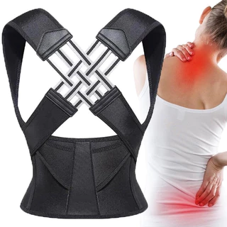 Cinta de Correção Postural Unissex Alívio de Dor Ajusta Postura homem e mulher