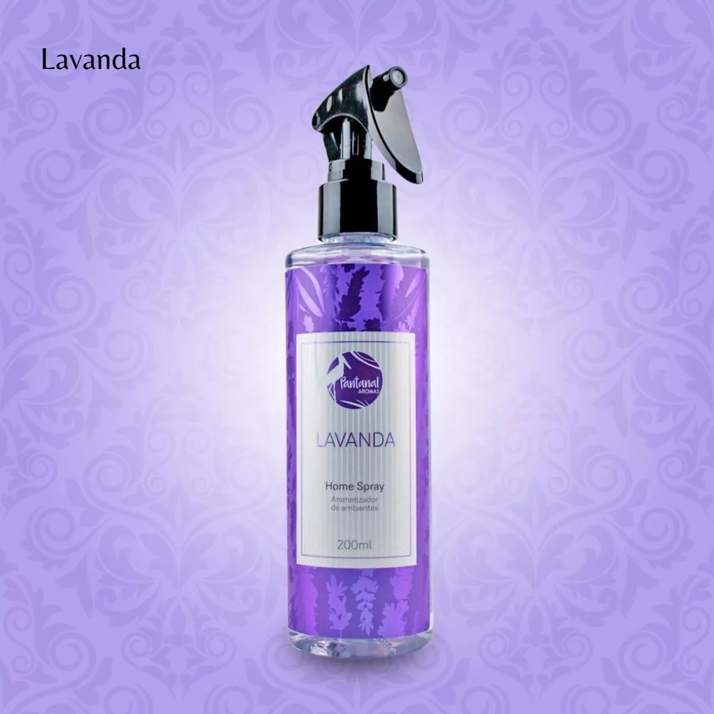 AROMATIZADOR DE AMBIENTES HOME SPRAY LAVANDA 200ML- PANTANAL