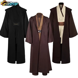Star E War Obi Wan Kenobi Cosplay Traje De Cavaleiro Jedi Halloween Performance