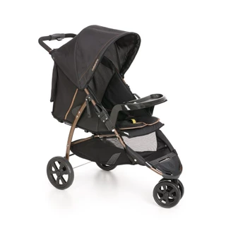 Carrinho de Bebê para Passeio Galzerano Cross Trail 1450 de 0 Meses até 15kg Preto e Cobre