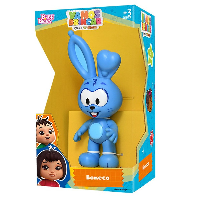 SANSÃO VAMOS BRINCAR 28CM TURMA DA MONICA.