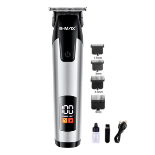 Máquina de Cortar Cabelo BM-C026 - Eficiente com 4 Pentes e Tela