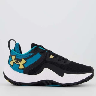 Tênis Under Armour Dagger Preto e Azul