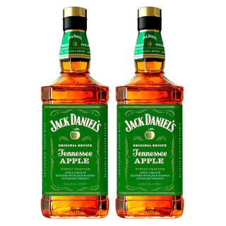 Whisky Jack Daniels Americano 5 Anos Apple 1L 2 Unidades
