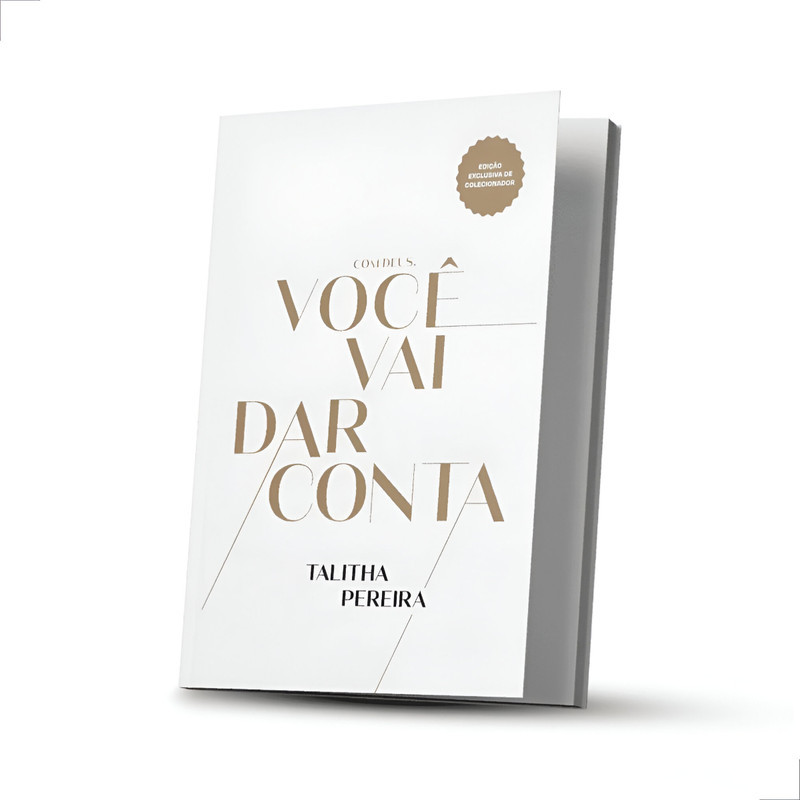 Com Deus Você Vai Dar Conta Talitha Pereira Capa Dura | Shopee Brasil