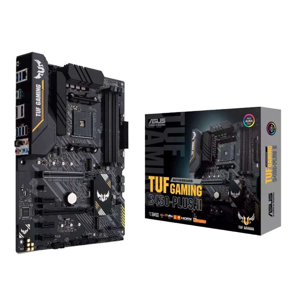 Placa Mãe Asus TUF Gaming B450-Plus II, Chipset B450, AMD AM4, ATX, DDR4, 90MB1650-M0EAY0