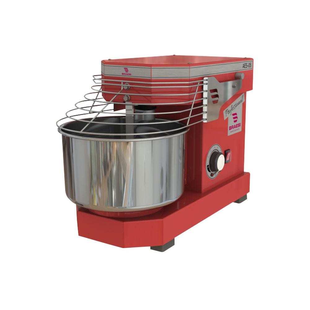 Amassadeira Espiral Padaria 5 kg massa pronta 10 Vel Compact