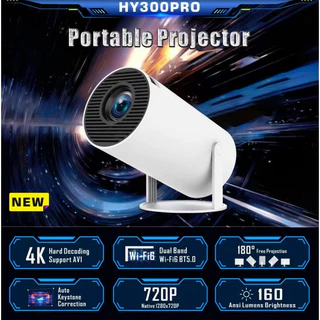 Projetor 4K HD 150 Polegadas HY300 Pro Para Celular, Tv B0x, Xbox, PS, Pc, Wifi e Bluetooth Magcubic