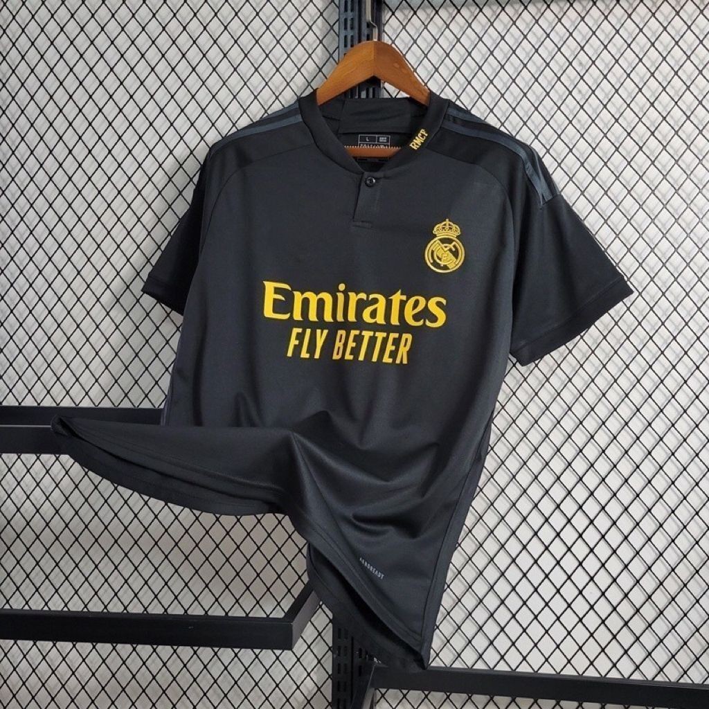 PROMOÇÃO 9.9 camisa masculina de time Real Madrid