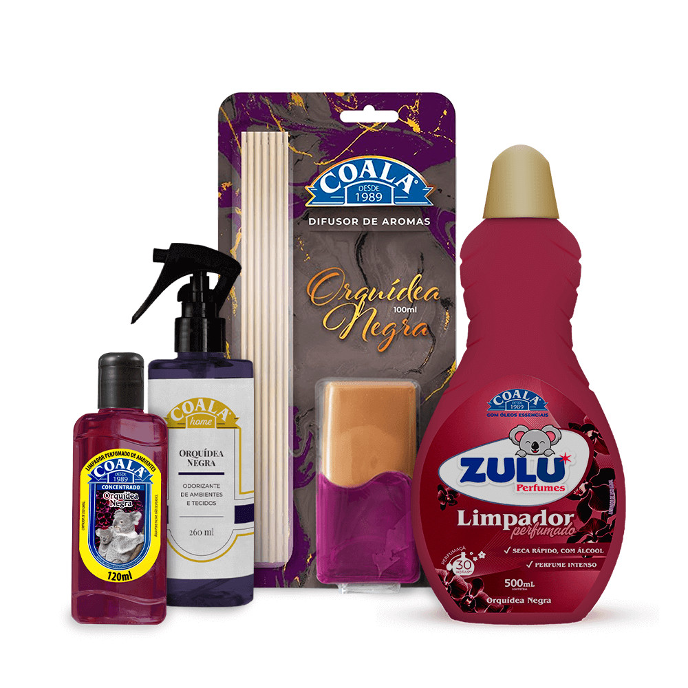 Kit Coala - Os Favoritos Orquídea Negra | Shopee Brasil