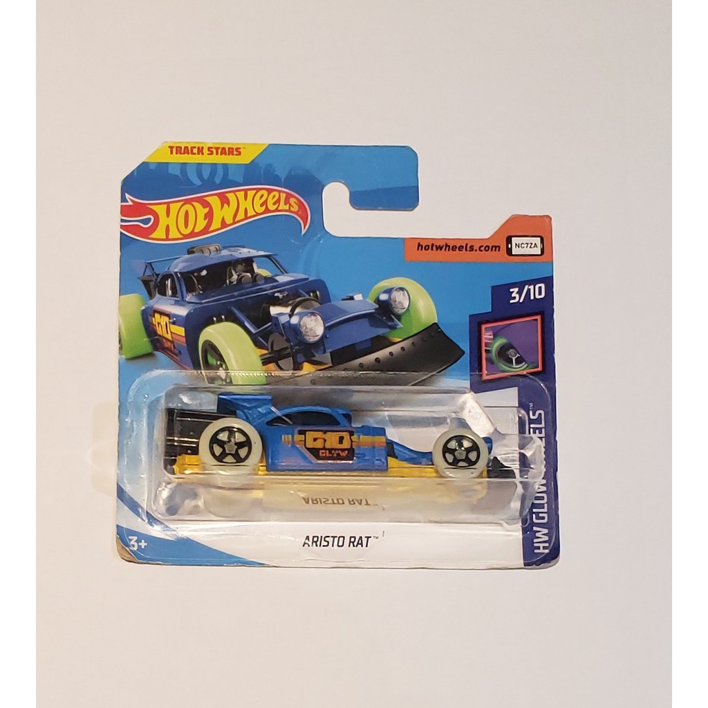 Hot Wheels Glow Racers - Aristo Rat | Shopee Brasil