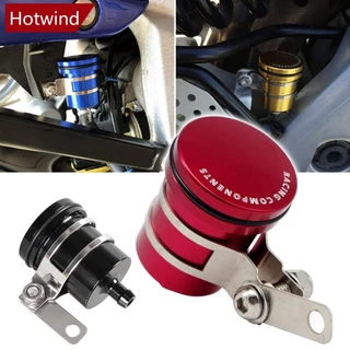 HOTWIND Universal Liga De Alumínio Da Motocicleta Reservatório Fluido Freio Moto Tanque Embreagem Traseira Copo Óleo G3Q