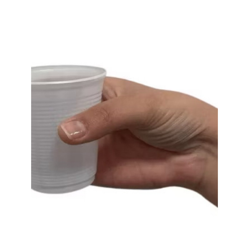 1.000 Copos Descartáveis Brancos 180 ml ‑ Reforçado | ABNT/Inmetro ...