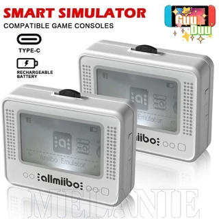Emulador Allmiibo Portátil-Para Switch/3DS/WiiU-Simulador Inteligente Recarregável NFC Sem Fio-Plug & Play , Carregament
