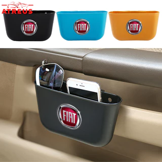 FIAT Lixeira Para Carro Mini Lata De Lixo Pendurada Dustbin Caixa De Armazenamento Organizador De Acessórios Para FIAT Strada Argo Mobi Toro Fastback Pulse Cronos Scudo 500 Titano Palio Idea Uno Punto