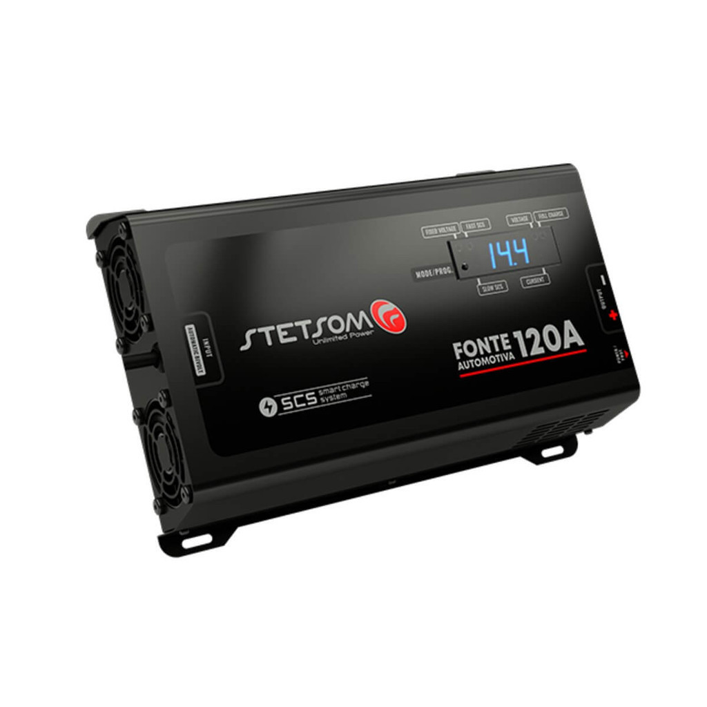 Fonte Automotiva Stetsom Infinite 120A Bivolt 20561-0 | Shopee Brasil