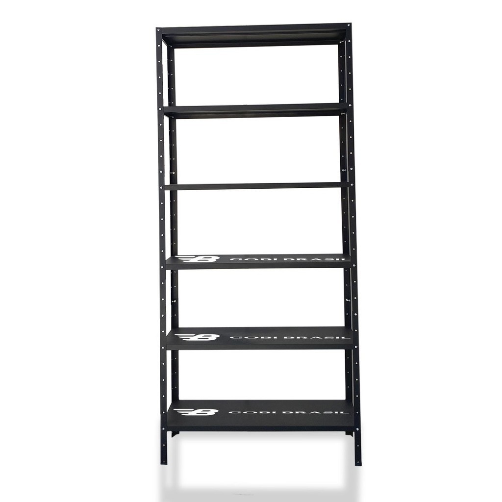 Estante De Aço Armário Multiuso 60cm 6 Bandejas Resistente