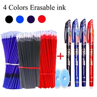 333 Pcs/Set Canetas Gel Apagáveis 0,5mm Ponta Da Bala Caneta Mágica Com Apagador School & office Material De Escrita Esferográfica