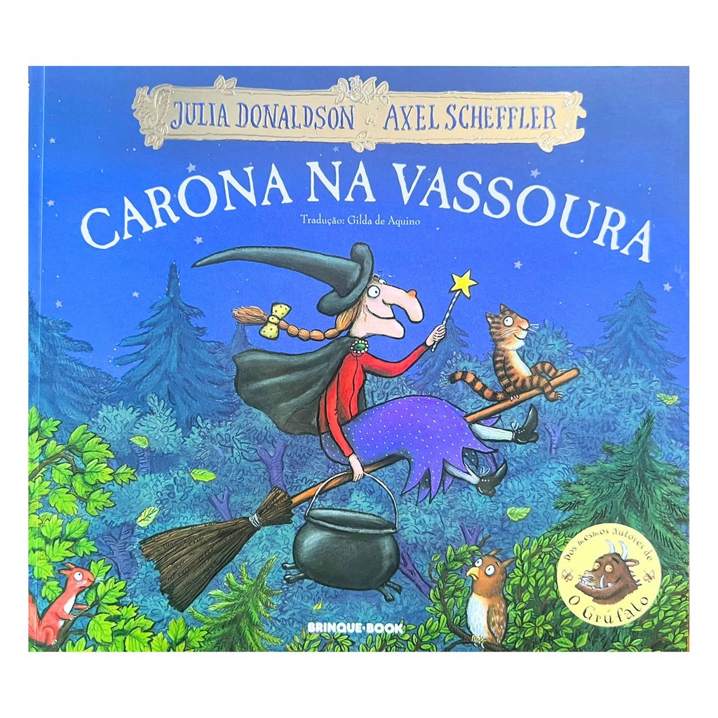 Livro Carona na Vassoura – Editora Brinque-book | Shopee Brasil
