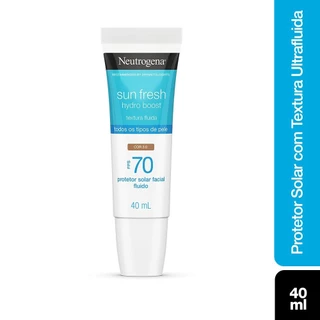 Protetor Solar Neutrogena Sun Fresh Hydro Boost Cor 3.0 FPS70 40ml