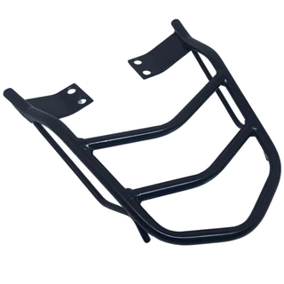 Bagageiro Bau Moto Suporte Superior Tvs Sport 110i 2023 Preto Metal X