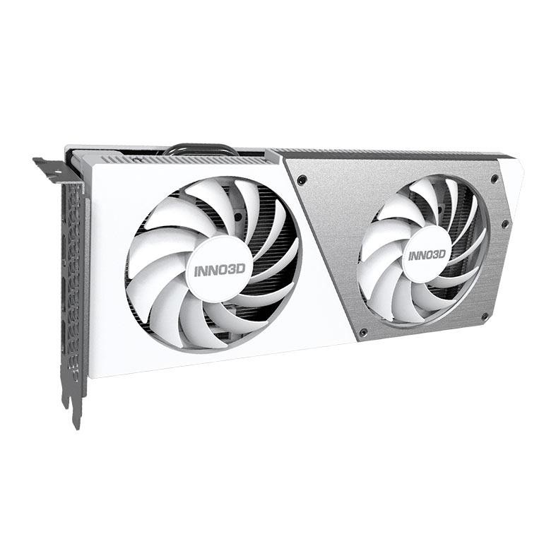 Placa de Video INNO3D GeForce RTX 4060 Twin X2 OC White, 8GB, GDDR6, 128-bit, N40602-08D6X-173051W