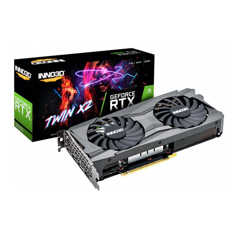 Placa de Video Palit GeForce RTX 3060 Dual, 12GB, GDDR6, 192-bit