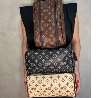 Necessaire Grande Bolsa de Mão Organizadora de Viagem Porta Maquiagem Feminino Masculino