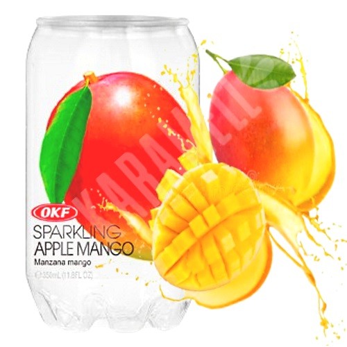 apple mango Bebida Sparkling Apple Mango - OKF - Importado Coreia | Shopee Brasil