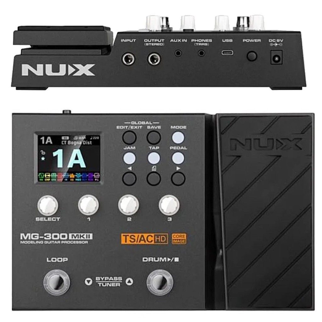 ギター nux mg-300 Pedaleira para Guitarra NUX MG-300 MKII Multiefeitos | Shopee Brasil