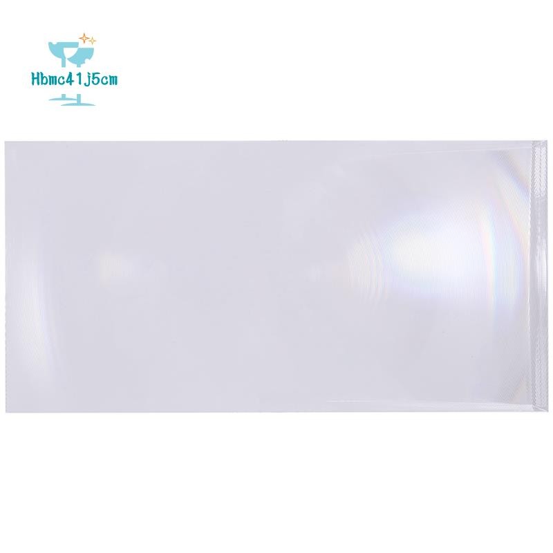 Lente Óptica PMMA Fresnel Comprimento Focal 118 * 54mm 185mm Avião Projetor DIY