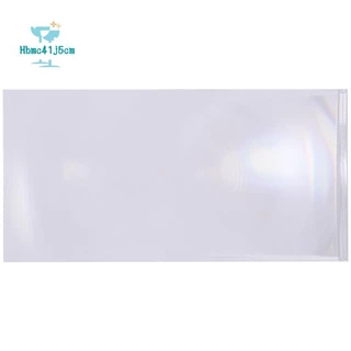 Lente Óptica PMMA Fresnel Comprimento Focal 118 * 54mm 185mm Avião Projetor DIY