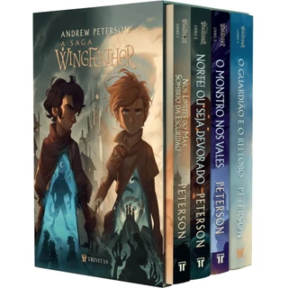 Box 4 Livros Saga Wingfeather | Coleção 4 Livros Completa em Oferta na Shopee
