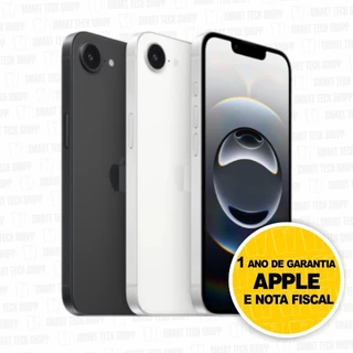 Fone sem fio + Celular iPhone 16e 128GB Original Novo Lacrado com Garantia Da Apple de 1 ano em Oferta na Shopee