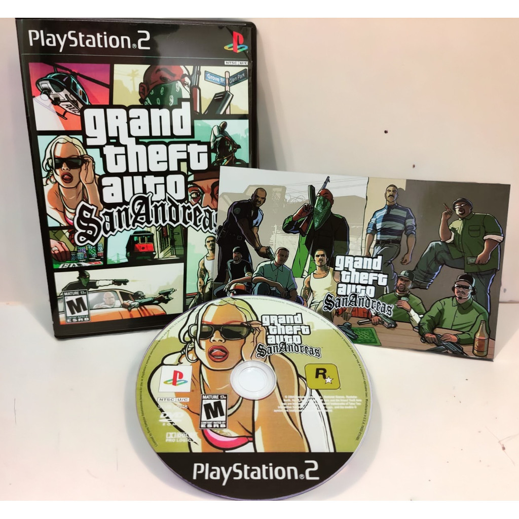 Jogo - GTA San Andreas | Shopee Brasil