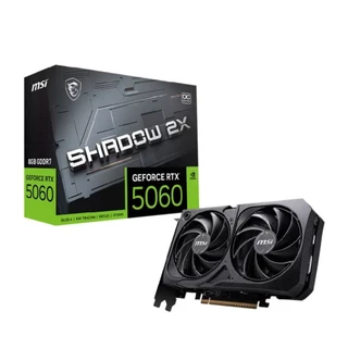 Placa de Vídeo NVIDIA GeForce MSI RTX5060 8GB GDDR7 128BITS SHADOW 2X OC - 912-V537-037 em Oferta na Shopee