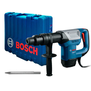 Martelete Demolidor GSH 500 Bosch 1100W SDS-Max em Maleta 220V