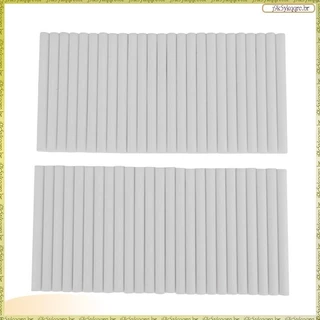 [L E Q N] 50 Pcs Humidificador De Carro Palitos De Algodão Recarga De Filtro Reposição Para Difusor Ultra-Sônico Portátil De Aroma