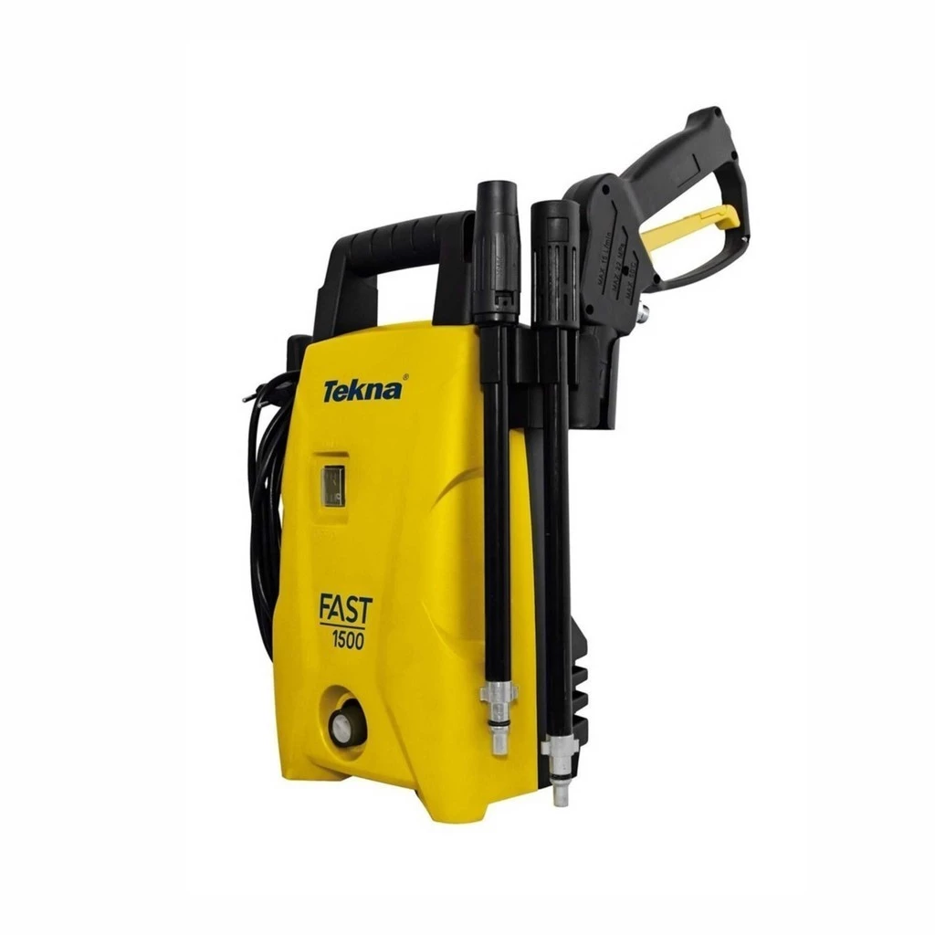 Lavadora De Alta Pressão 1400 Watts Fast 1500 Tekna Cor Amarelo Preto Frequência 60 Hz 220V