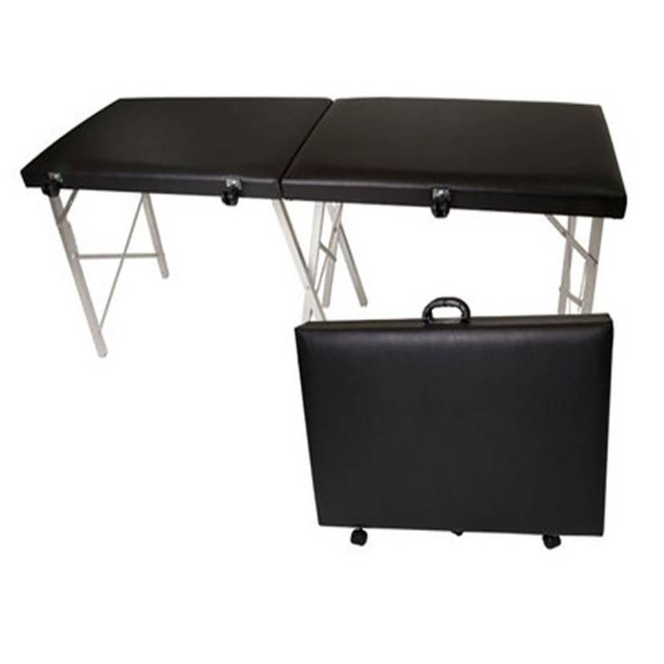 Maca dobrável portátil Premium - Estética/Massagem/Cílios/Tatuagem- 230kg -ARTPUFF DO BRASIL